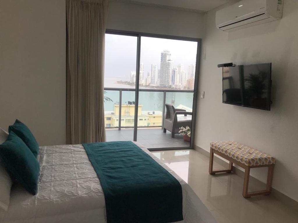 Lago Y Mar Apartamentos Cartagena エクステリア 写真